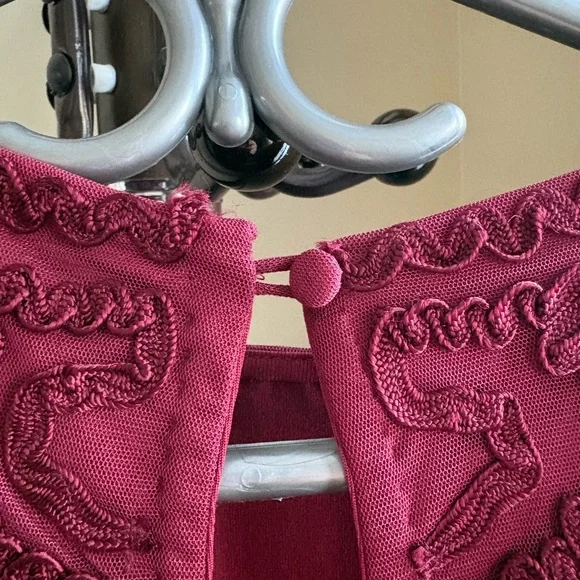 JS Collections Burgundy Maxi Dress - Picture 9 of 9